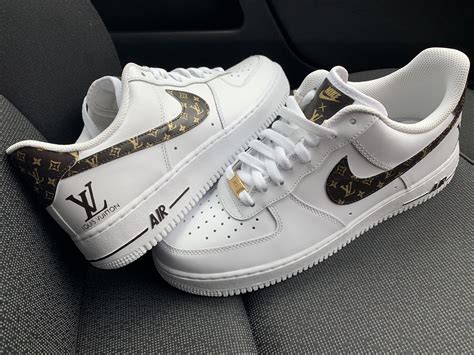 custom af1 louis vuitton|custom lv air force 1.